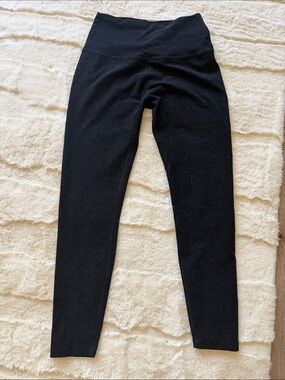 Beyond Yoga Spacedye Black High-Waist Leggings